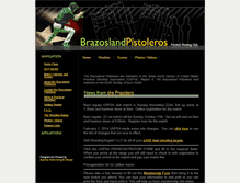 Tablet Screenshot of brazoslandpistoleros.com